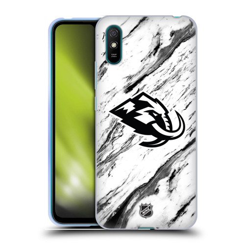 NHL Utah Mammoth Marble Soft Gel Case for Xiaomi Redmi 9A / Redmi 9AT