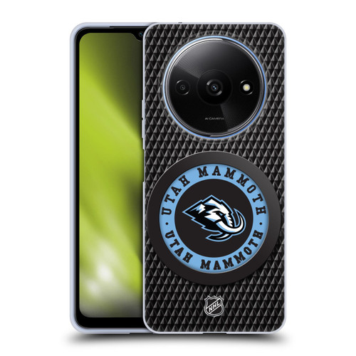 NHL Utah Mammoth Puck Texture Soft Gel Case for Xiaomi Redmi A3 NHL Utah Mammoth Puck Texture Soft Gel Case for Xiaomi Redmi A3