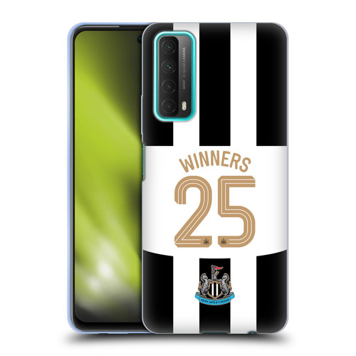 Newcastle United Football Club 2025 Cup Winners Home Kit Soft Gel Case for Huawei P Smart (2021)