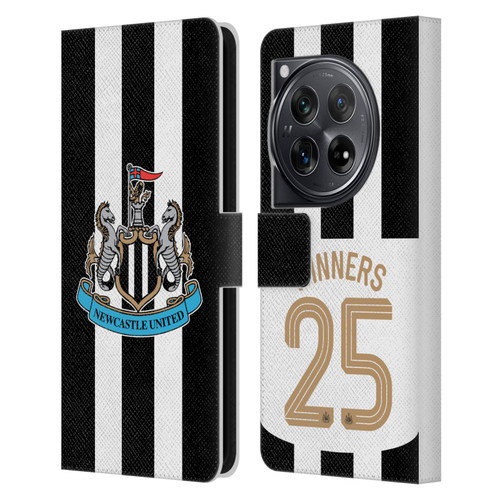 Newcastle United Football Club 2025 Cup Winners Home Kit Leather Book Wallet Case Cover For OnePlus 12