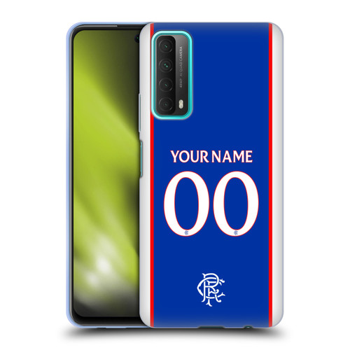 Custom Customised Personalised Rangers FC 2025/26 Kit Home Soft Gel Case for Huawei P Smart (2021) Custom Customised Personalised Rangers FC 2025/26 Kit Home Soft Gel Case for Huawei P Smart (2021)