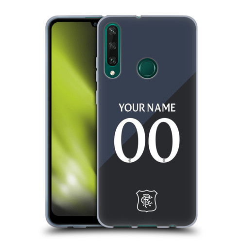Custom Customised Personalised Rangers FC 2025/26 Kit Third Soft Gel Case for Huawei Y6p Custom Customised Personalised Rangers FC 2025/26 Kit Third Soft Gel Case for Huawei Y6p