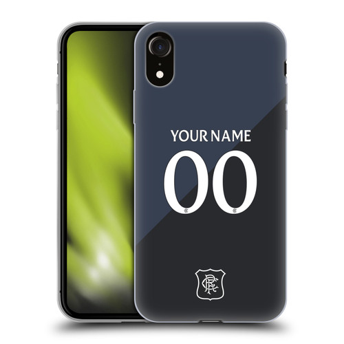 Custom Customised Personalised Rangers FC 2025/26 Kit Third Soft Gel Case for Apple iPhone XR Custom Customised Personalised Rangers FC 2025/26 Kit Third Soft Gel Case for Apple iPhone XR