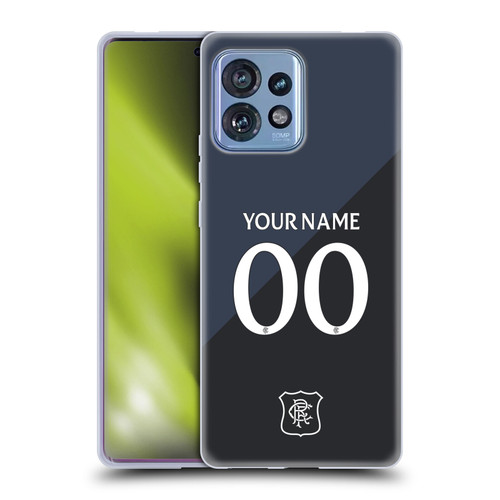 Custom Customised Personalised Rangers FC 2025/26 Kit Third Soft Gel Case for Motorola Moto Edge 40 Pro/Plus 2023