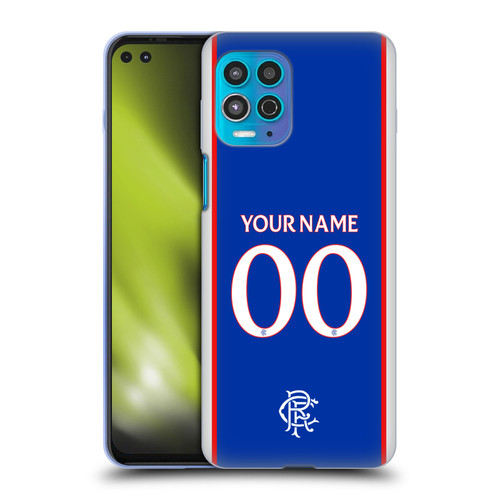 Custom Customised Personalised Rangers FC 2025/26 Kit Home Soft Gel Case for Motorola Moto G100