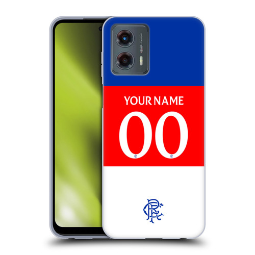 Custom Customised Personalised Rangers FC 2025/26 Kit Away Soft Gel Case for Motorola Moto G (2023)