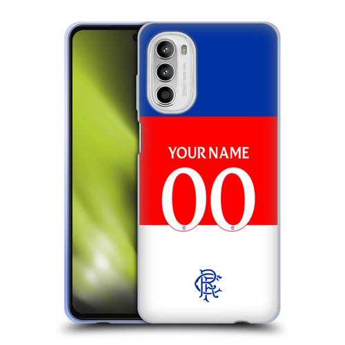 Custom Customised Personalised Rangers FC 2025/26 Kit Away Soft Gel Case for Motorola Moto G52 Custom Customised Personalised Rangers FC 2025/26 Kit Away Soft Gel Case for Motorola Moto G52