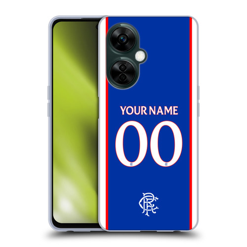 Custom Customised Personalised Rangers FC 2025/26 Kit Home Soft Gel Case for OnePlus Nord N30 Custom Customised Personalised Rangers FC 2025/26 Kit Home Soft Gel Case for OnePlus Nord N30