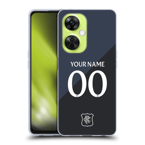 Custom Customised Personalised Rangers FC 2025/26 Kit Third Soft Gel Case for OnePlus Nord CE 3 Lite 5G