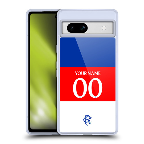Custom Customised Personalised Rangers FC 2025/26 Kit Away Soft Gel Case for Google Pixel 7a Custom Customised Personalised Rangers FC 2025/26 Kit Away Soft Gel Case for Google Pixel 7a