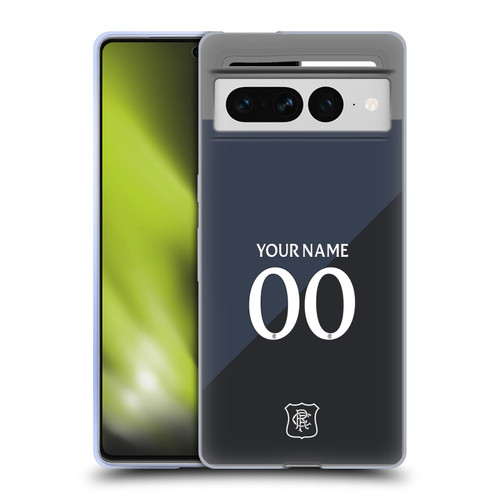 Custom Customised Personalised Rangers FC 2025/26 Kit Third Soft Gel Case for Google Pixel 7 Pro