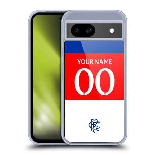 Custom Customised Personalised Rangers FC 2025/26 Kit Away Soft Gel Case for Google Pixel 8a