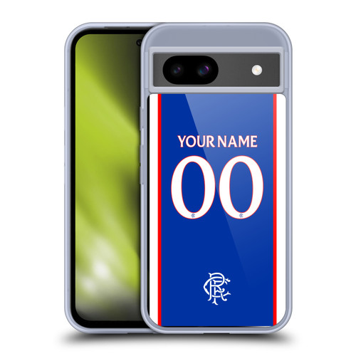Custom Customised Personalised Rangers FC 2025/26 Kit Home Soft Gel Case for Google Pixel 8a