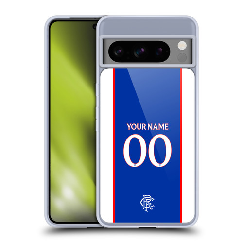 Custom Customised Personalised Rangers FC 2025/26 Kit Home Soft Gel Case for Google Pixel 8 Pro