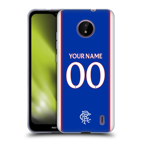 Custom Customised Personalised Rangers FC 2025/26 Kit Home Soft Gel Case for Nokia C10 / C20 Custom Customised Personalised Rangers FC 2025/26 Kit Home Soft Gel Case for Nokia C10 / C20