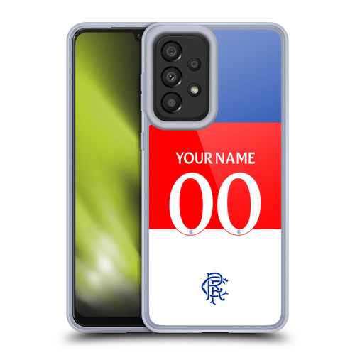 Custom Customised Personalised Rangers FC 2025/26 Kit Away Soft Gel Case for Samsung Galaxy A33 5G (2022) Custom Customised Personalised Rangers FC 2025/26 Kit Away Soft Gel Case for Samsung Galaxy A33 5G (2022)