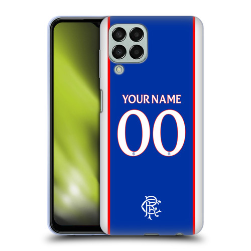 Custom Customised Personalised Rangers FC 2025/26 Kit Home Soft Gel Case for Samsung Galaxy M33 (2022) Custom Customised Personalised Rangers FC 2025/26 Kit Home Soft Gel Case for Samsung Galaxy M33 (2022)