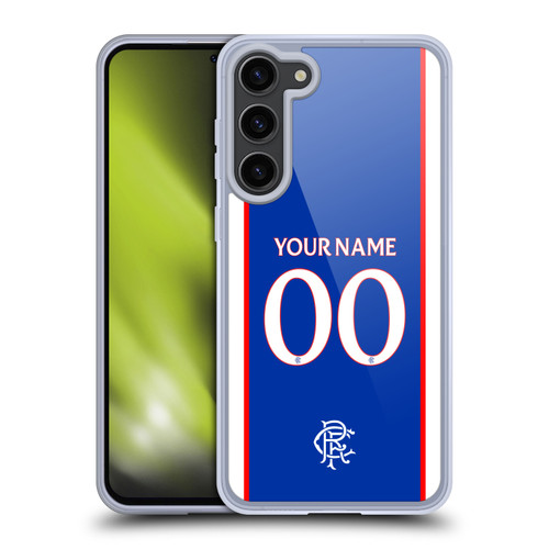 Custom Customised Personalised Rangers FC 2025/26 Kit Home Soft Gel Case for Samsung Galaxy S23+ 5G