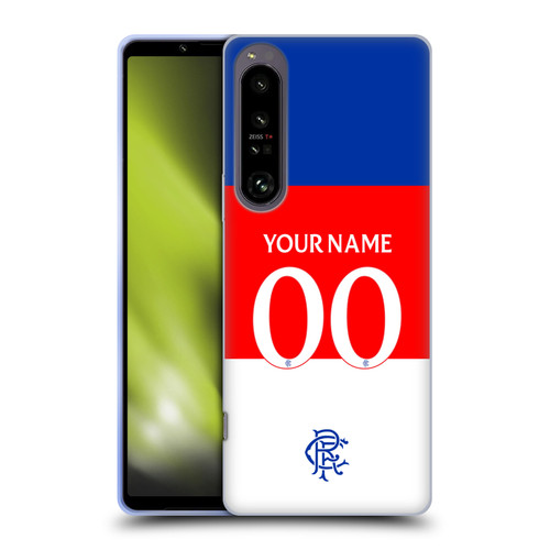 Custom Customised Personalised Rangers FC 2025/26 Kit Away Soft Gel Case for Sony Xperia 1 IV Custom Customised Personalised Rangers FC 2025/26 Kit Away Soft Gel Case for Sony Xperia 1 IV