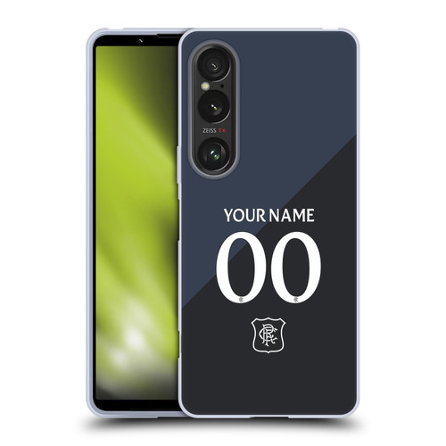 Custom Customised Personalised Rangers FC 2025/26 Kit Third Soft Gel Case for Sony Xperia 1 VI 5G