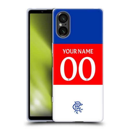 Custom Customised Personalised Rangers FC 2025/26 Kit Away Soft Gel Case for Sony Xperia 5 V 5G Custom Customised Personalised Rangers FC 2025/26 Kit Away Soft Gel Case for Sony Xperia 5 V 5G