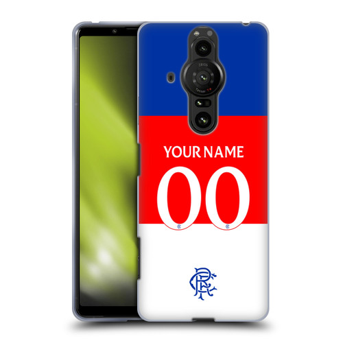 Custom Customised Personalised Rangers FC 2025/26 Kit Away Soft Gel Case for Sony Xperia Pro-I Custom Customised Personalised Rangers FC 2025/26 Kit Away Soft Gel Case for Sony Xperia Pro-I