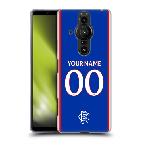 Custom Customised Personalised Rangers FC 2025/26 Kit Home Soft Gel Case for Sony Xperia Pro-I Custom Customised Personalised Rangers FC 2025/26 Kit Home Soft Gel Case for Sony Xperia Pro-I