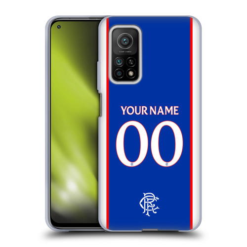 Custom Customised Personalised Rangers FC 2025/26 Kit Home Soft Gel Case for Xiaomi Mi 10T 5G Custom Customised Personalised Rangers FC 2025/26 Kit Home Soft Gel Case for Xiaomi Mi 10T 5G