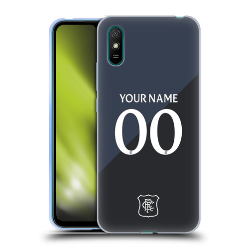 Custom Customised Personalised Rangers FC 2025/26 Kit Third Soft Gel Case for Xiaomi Redmi 9A / Redmi 9AT