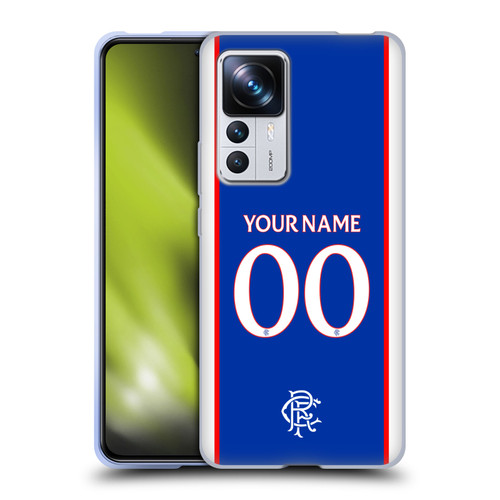 Custom Customised Personalised Rangers FC 2025/26 Kit Home Soft Gel Case for Xiaomi 12T Pro