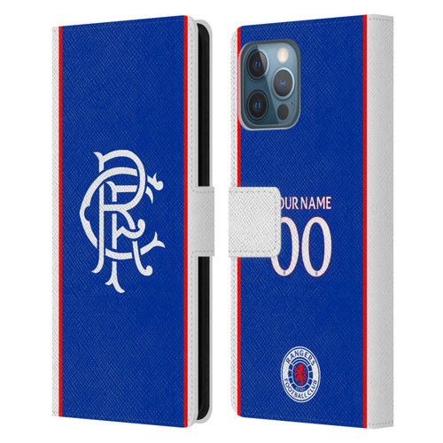 Custom Customised Personalised Rangers FC 2025/26 Kit Home Leather Book Wallet Case Cover For Apple iPhone 12 Pro Max Custom Customised Personalised Rangers FC 2025/26 Kit Home Leather Book Wallet Case Cover For Apple iPhone 12 Pro Max