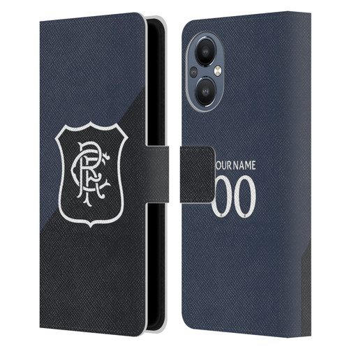 Custom Customised Personalised Rangers FC 2025/26 Kit Third Leather Book Wallet Case Cover For OnePlus Nord N20 5G Custom Customised Personalised Rangers FC 2025/26 Kit Third Leather Book Wallet Case Cover For OnePlus Nord N20 5G