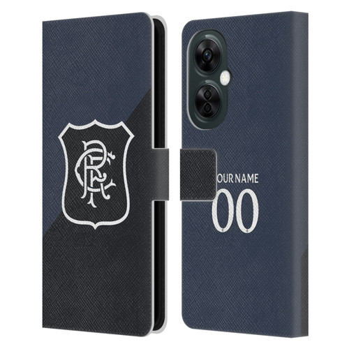 Custom Customised Personalised Rangers FC 2025/26 Kit Third Leather Book Wallet Case Cover For OnePlus Nord N30 Custom Customised Personalised Rangers FC 2025/26 Kit Third Leather Book Wallet Case Cover For OnePlus Nord N30