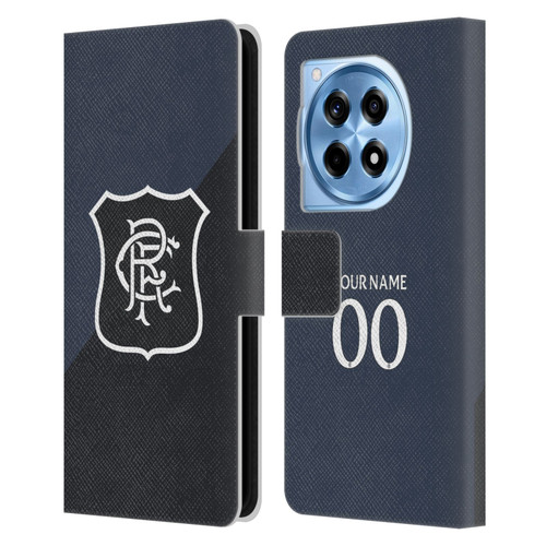 Custom Customised Personalised Rangers FC 2025/26 Kit Third Leather Book Wallet Case Cover For OnePlus 12R Custom Customised Personalised Rangers FC 2025/26 Kit Third Leather Book Wallet Case Cover For OnePlus 12R