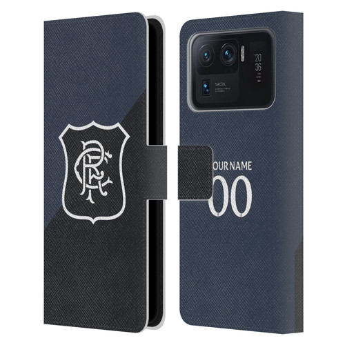 Custom Customised Personalised Rangers FC 2025/26 Kit Third Leather Book Wallet Case Cover For Xiaomi Mi 11 Ultra