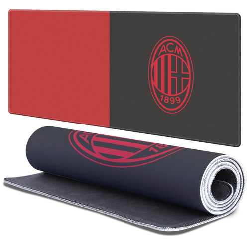 AC Milan Crest Logo Red & Black Gaming Office Desk PC Keyboard Mouse Mat Pad - XL AC Milan Crest Logo Red & Black Gaming Office Desk PC Keyboard Mouse Mat Pad - XL