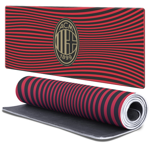AC Milan Crest Logo Red Stripes Gaming Office Desk PC Keyboard Mouse Mat Pad - XL AC Milan Crest Logo Red Stripes Gaming Office Desk PC Keyboard Mouse Mat Pad - XL