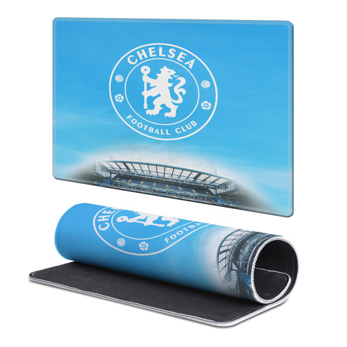 Chelsea Football Club Crest Logo Stadium Gaming Office Desk PC Keyboard Mouse Mat Pad - S
