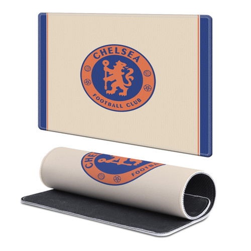 Chelsea Football Club 2024/25 Kit Away Gaming Office Desk PC Keyboard Mouse Mat Pad - S