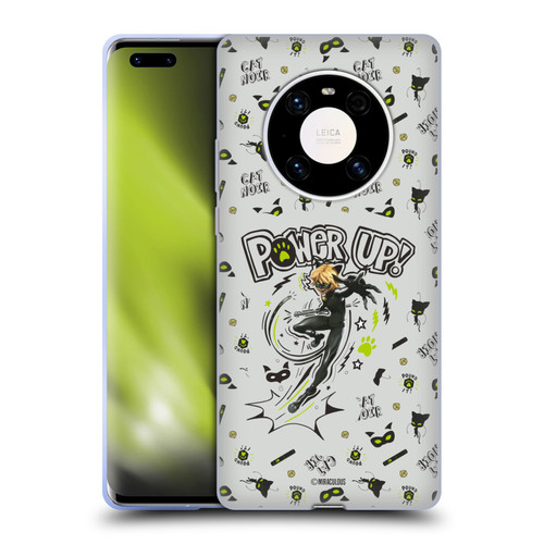 Miraculous Ladybug Character Art And Patterns Cat Noir Soft Gel Case for Huawei Mate 40 Pro 5G