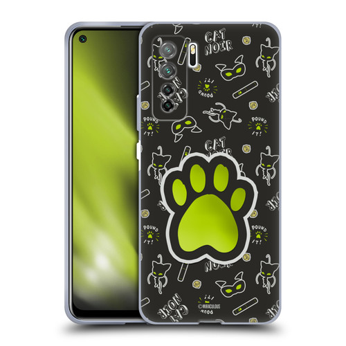 Miraculous Ladybug Character Art And Patterns Cat Noir In Black Soft Gel Case for Huawei Nova 7 SE/P40 Lite 5G