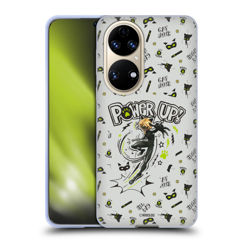 Miraculous Ladybug Character Art And Patterns Cat Noir Soft Gel Case for Huawei P50