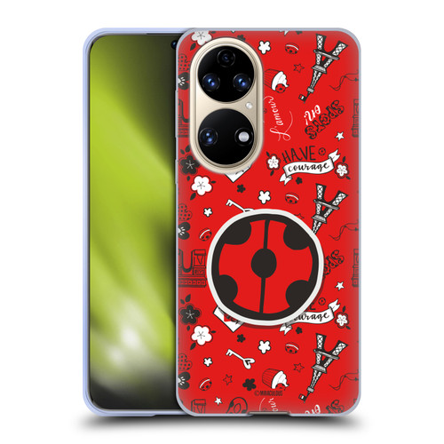 Miraculous Ladybug Character Art And Patterns Ladybug In Red Soft Gel Case for Huawei P50