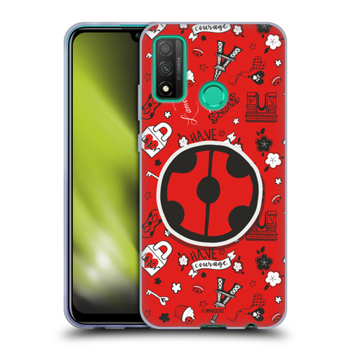 Miraculous Ladybug Character Art And Patterns Ladybug In Red Soft Gel Case for Huawei P Smart (2020)