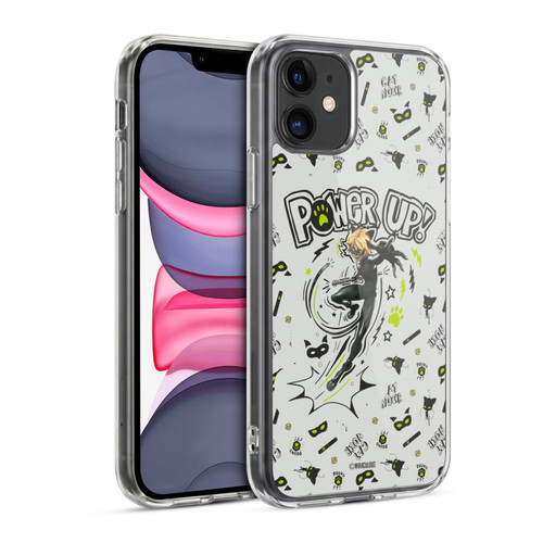 Miraculous Ladybug Character Art And Patterns Cat Noir Soft Gel Case for Apple iPhone 11
