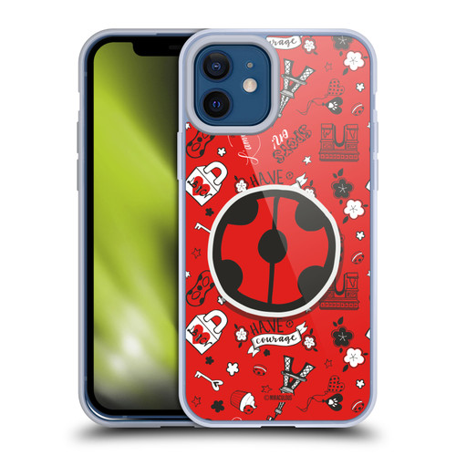 Miraculous Ladybug Character Art And Patterns Ladybug In Red Soft Gel Case for Apple iPhone 12 / iPhone 12 Pro