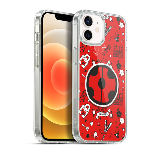 Miraculous Ladybug Character Art And Patterns Ladybug In Rot Soft Gel Case for Apple iPhone 12 / iPhone 12 Pro & MagSafe