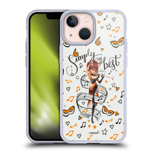 Miraculous Ladybug Character Art And Patterns Rena Rouge Soft Gel Case for Apple iPhone 13 Mini