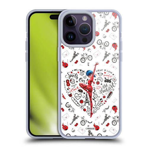 Miraculous Ladybug Character Art And Patterns Ladybug Soft Gel Case for Apple iPhone 14 Pro Max