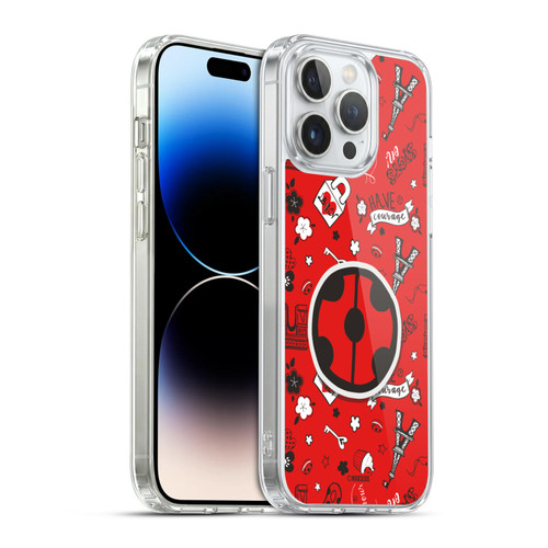 Miraculous Ladybug Character Art And Patterns Ladybug In Rot Soft Gel Case for Apple iPhone 14 Pro Max & MagSafe